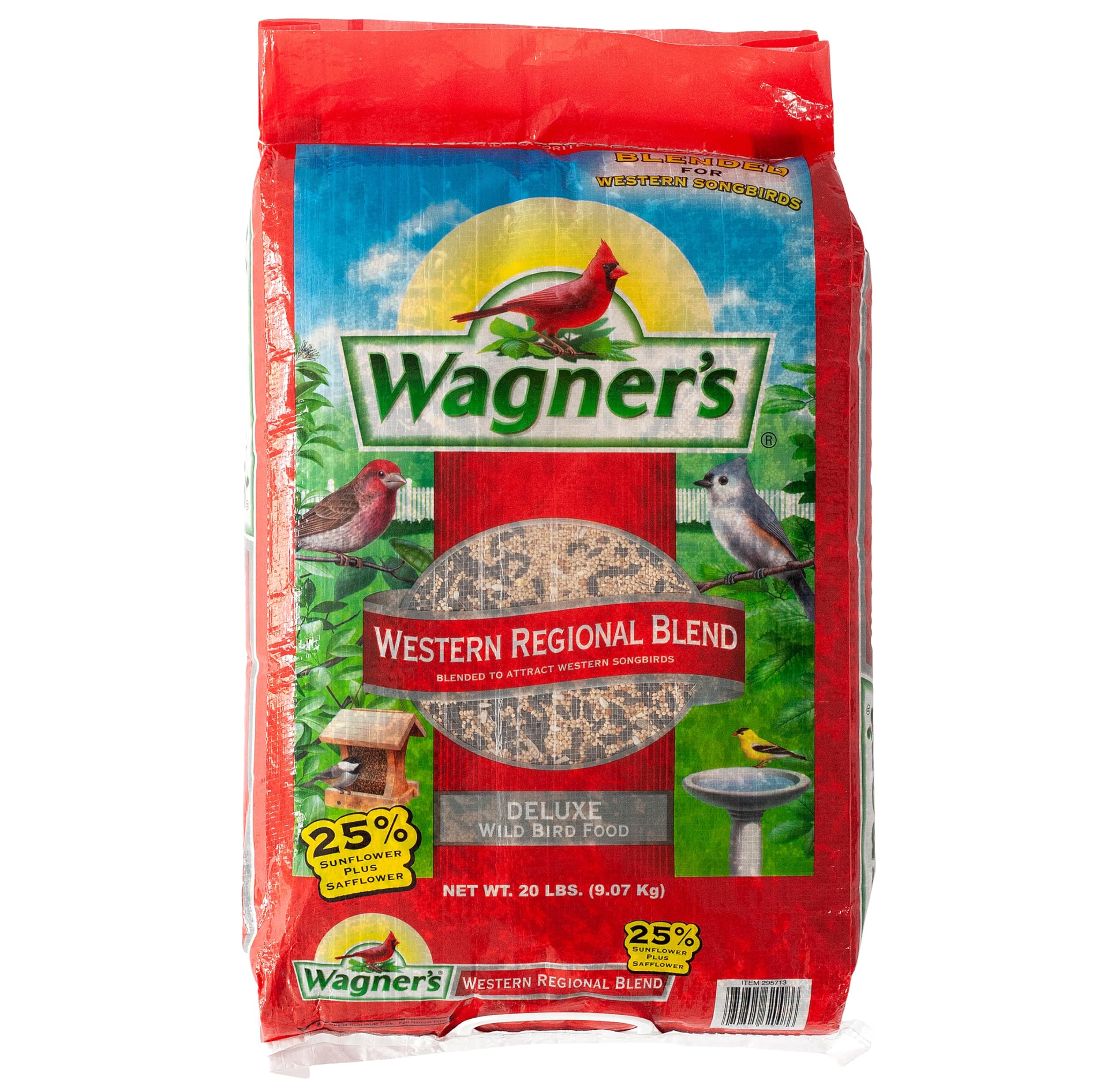 Wagner's 62008 Western Regional Blend Wild Bird Food, 20-Pound Bag