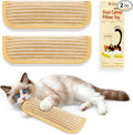 Sisal Catnip Pillow Toy Kickers, 2 Pack Interactive Catnip Toys with Organic 8000mg Herbal Blend for Indoor Scratching, Chewing & Teething, Fun for Kittens and Adult Cats