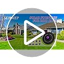 3.5W Solar Bird Bath Fountain Pump, Solar Powered Water Pump, Outdoor Water Fountain with 8-in-1 Nozzles, 4 Fixed Pipes for Hummingbirds, Garden, Pool, Pond