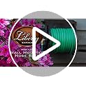 Liberty Garden 708 Steel Decorative Wall Mount Garden Hose Reel, Holds 125-Feet of 5/8-Inch Hose - Bronze